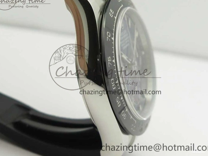 Daytona SS 1:1 Edition Noob Strap Black Best Rubber (Free SA4130 on Dial 904L Blue Extra Case Strap) 116519 0411